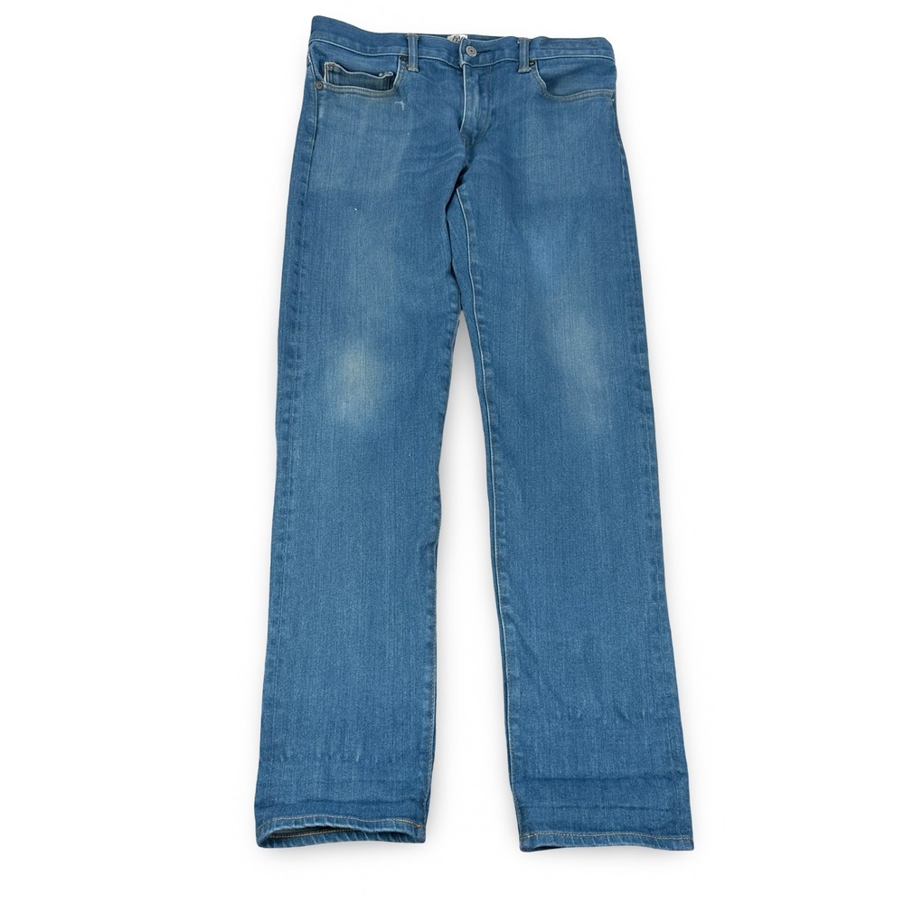 Hiroshi Kato The Pen Slim Mens Selvedge Denim Jeans Medium Wash Blue Size 32 USA